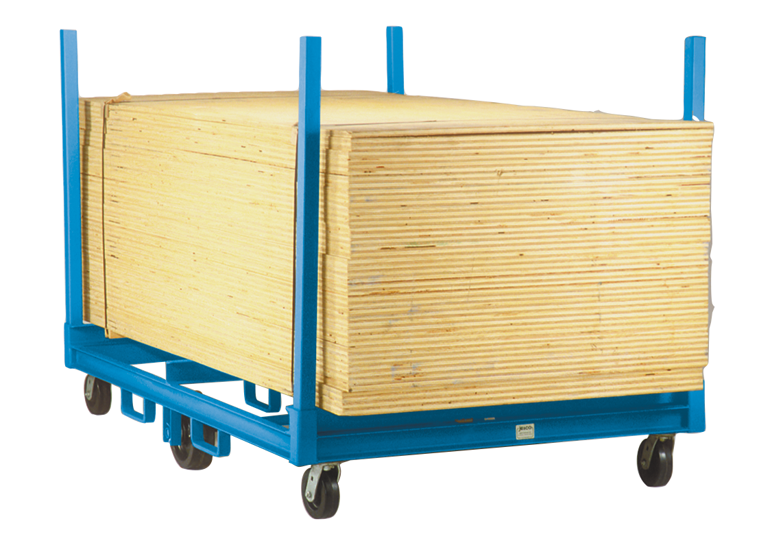 large pallet with casters