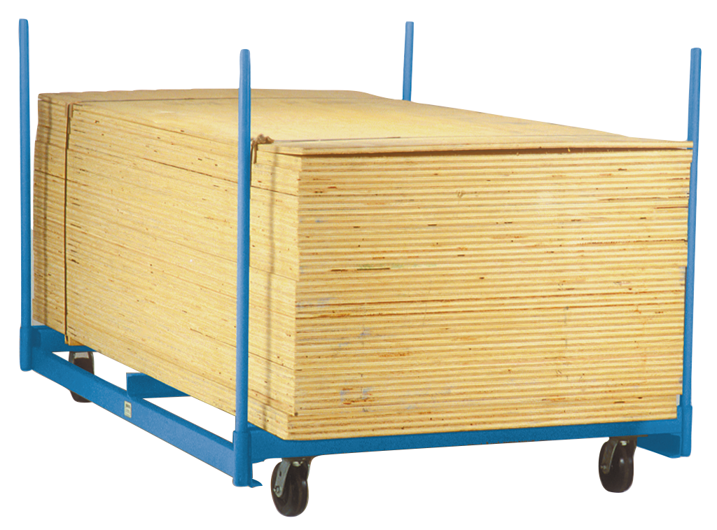 large pallet with casters