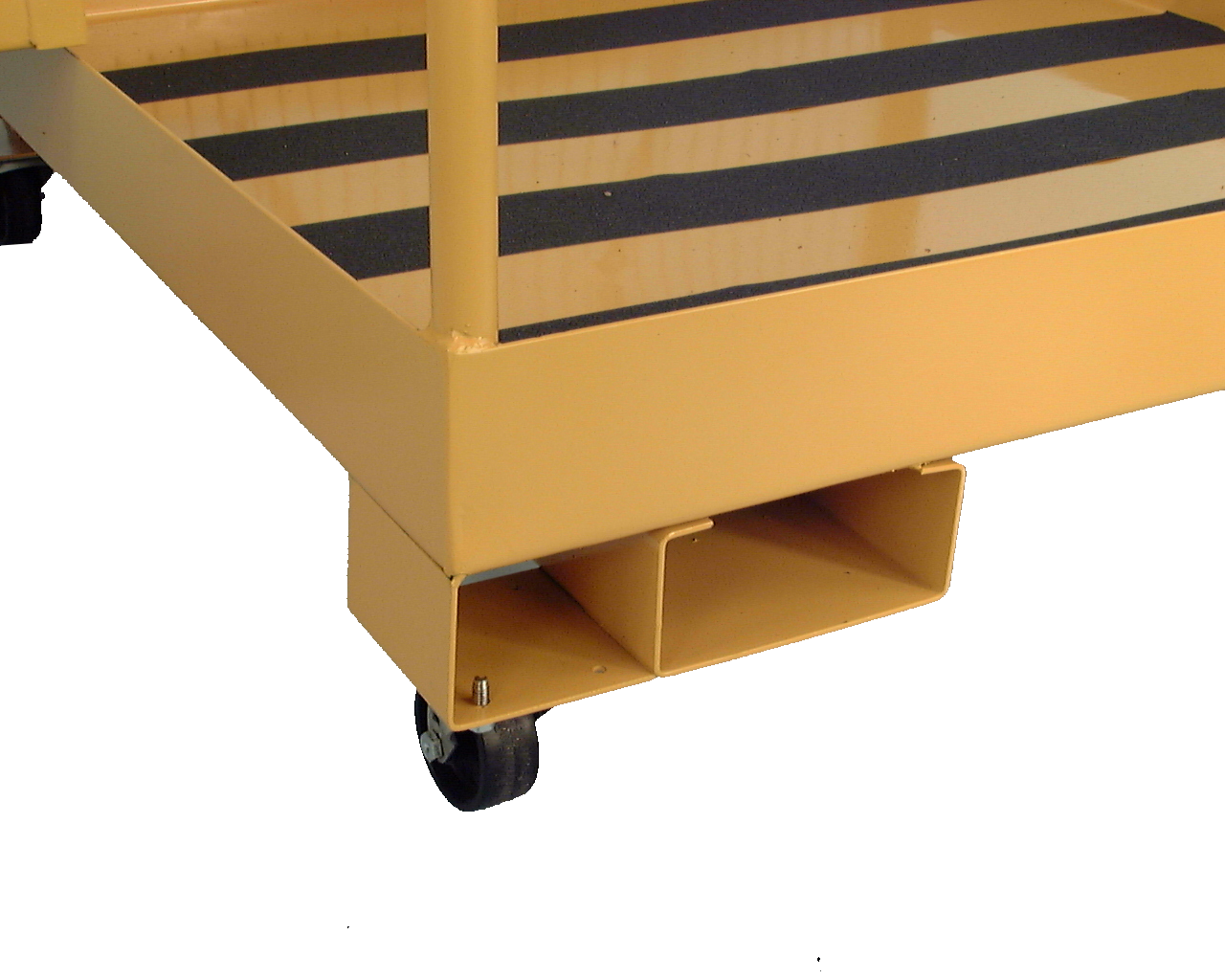 work platform with casters