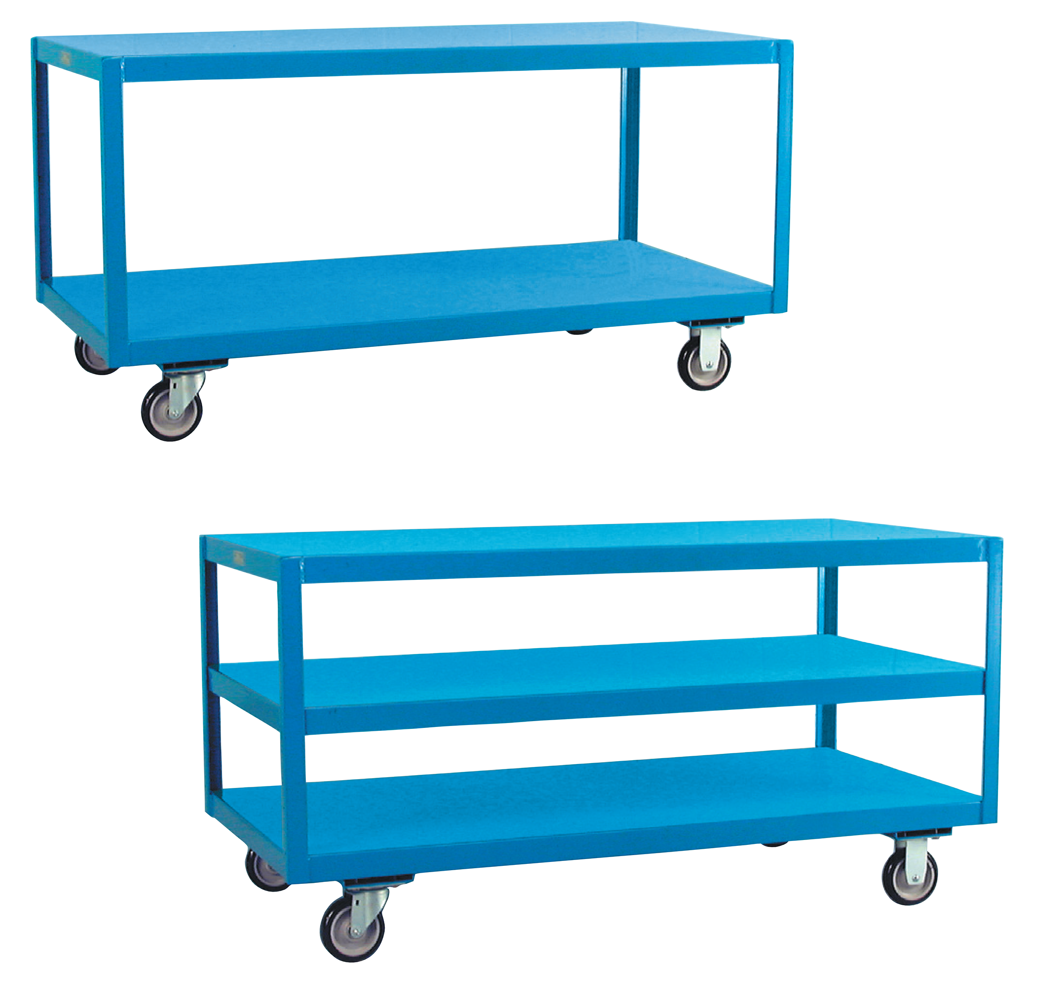 portable work benches, blue