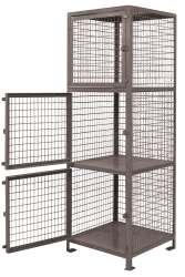 wire mesh storage cabinet